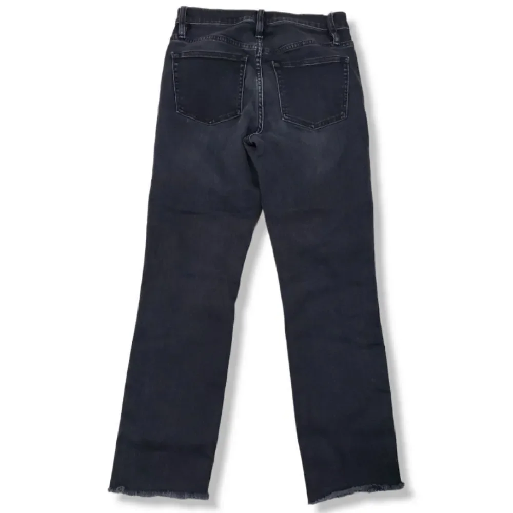 J.Crew Jeans Size 25 Women's J.Crew Denim Vintage Straight Jeans Stretch Raw Hem